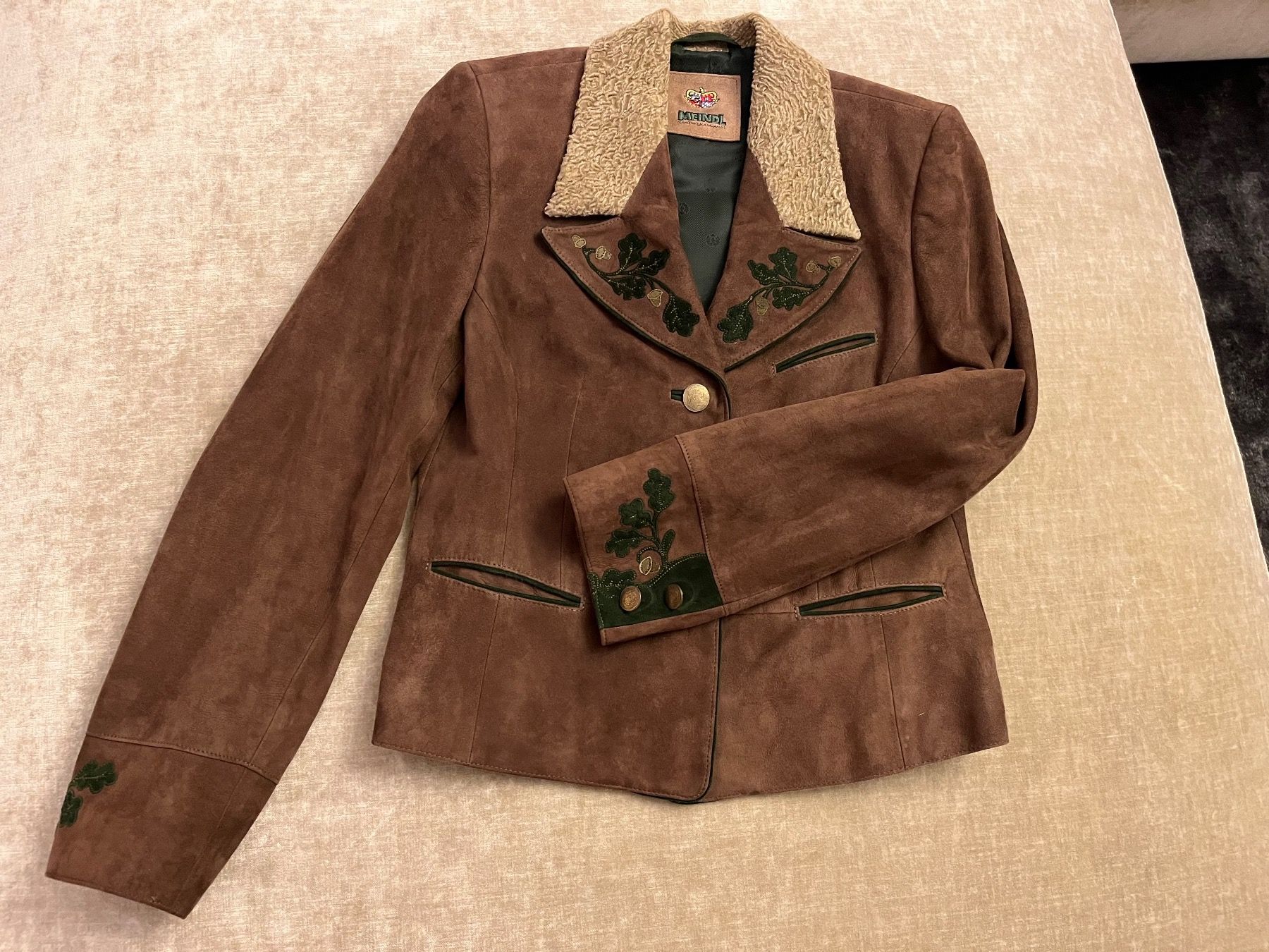 Meindl Giacche: Trachten Lederjacke – Usato da Bäch SZ venduto da cmo_6ks5
