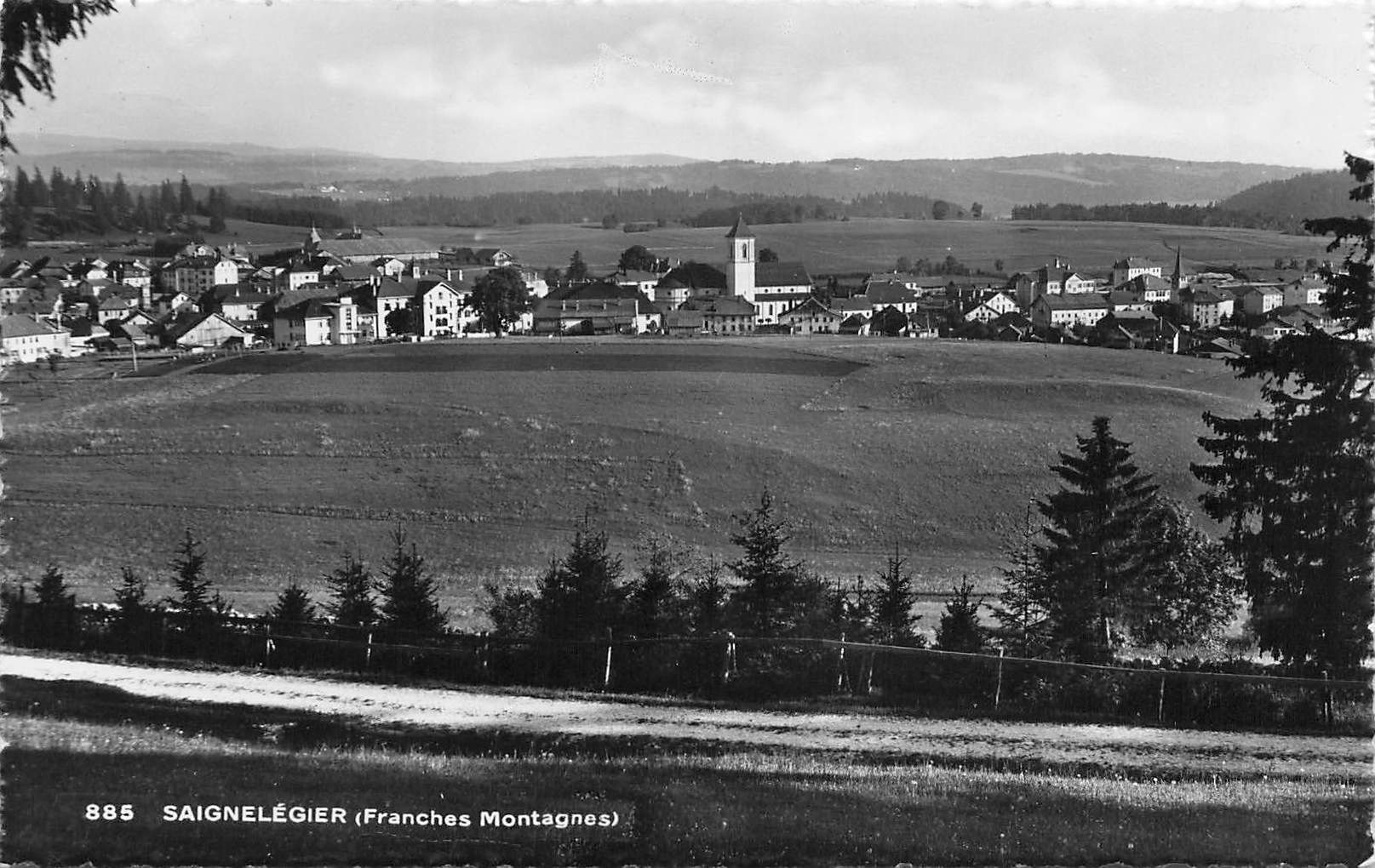 Cartoline postali: Saignelégier Franches Montagnes "JU" – Usato da Biasca venduto da Blenio71