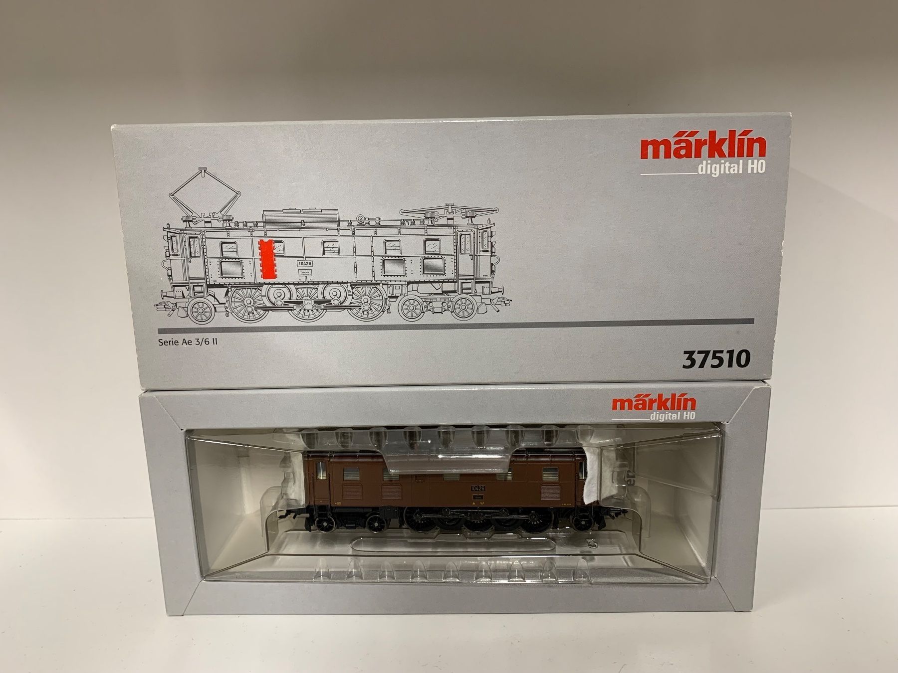 Märklin Modellini di ferrovie: Märklin 37510 Ae 3/6 ll AC Digital h0 – Usato da Neuenhof venduto da ludovicco 7