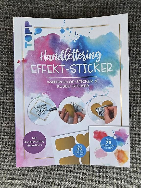 Kit bricolage: Handlettering Effekt-Sticker zum Basteln – Usato da Winterthur venduto da Janine18