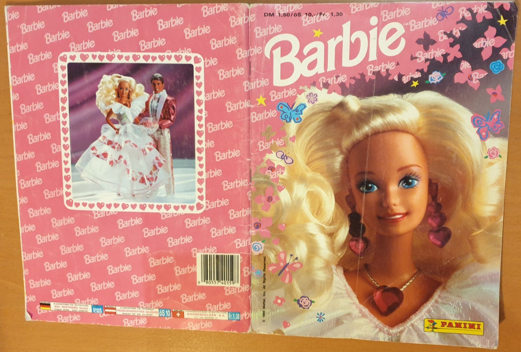 Panini Cartes à collectionner: Barbie Panini Sticker-Heft – D'occasion à Münchenstein par Xoximilko