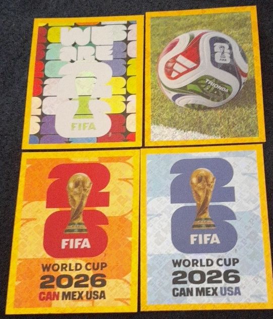 Panini Carte collezionabili: Panini WM 2026 Sticker 4 Stk. FWC – Nuovo (secondo la descrizione) da oekingen venduto da beauty1964