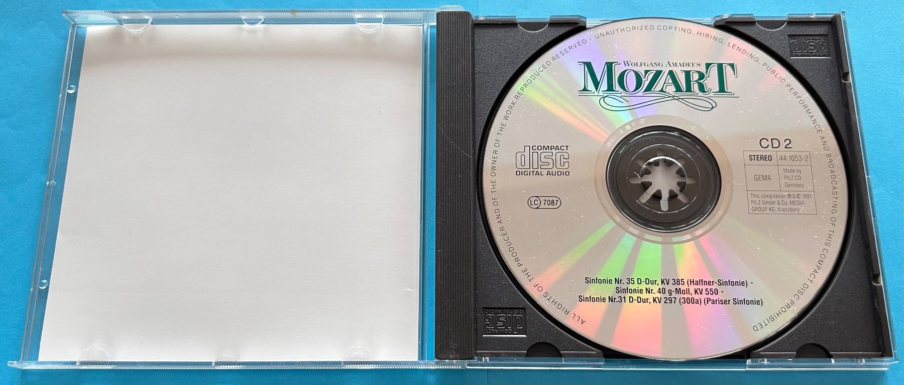 CDs: Mozart "Berühmte Meisterwerke" CD 2 – Gebraucht aus Spiez von martin-7973 2