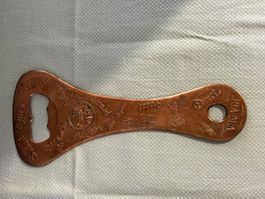 Vintage Flaschenöffner aus Kupfer- Einzigartig & Selten!