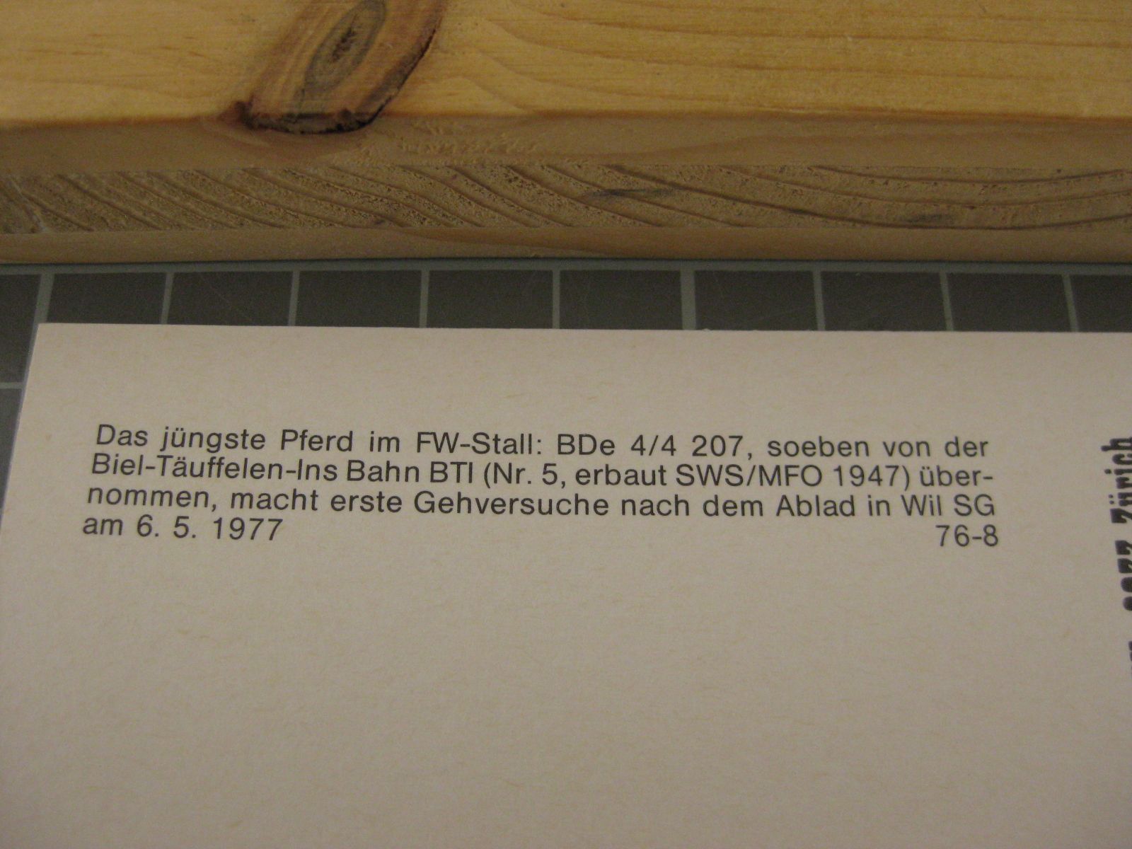 Cartes postales: AK Bahnhof Wil mit Zug – Neuf (Voir description) à Malters par Marosko 2