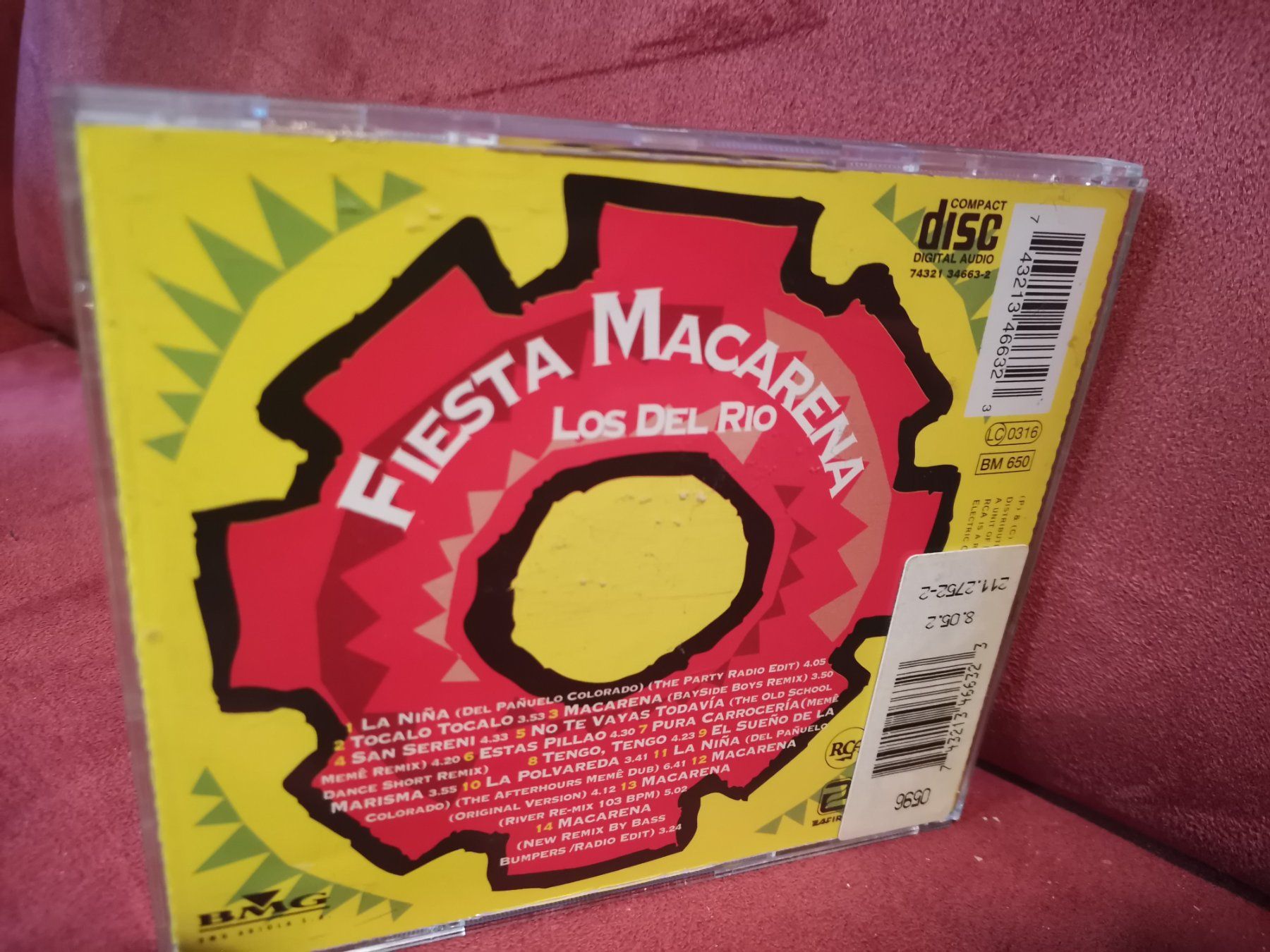 CD: Los Del Rio CD Fiesta Macarena – Usato da Zofingen venduto da noise123 2