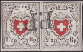 ORTS-POST: T.1+2 im Paar, erstklassige Präsentation +Attest.