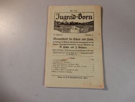Jugend-Born Zeitschrift Mai 1922, 14. Jahrgang Nr 1