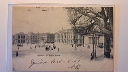 Ancienne CP Genève 1901 - La Place Neuve