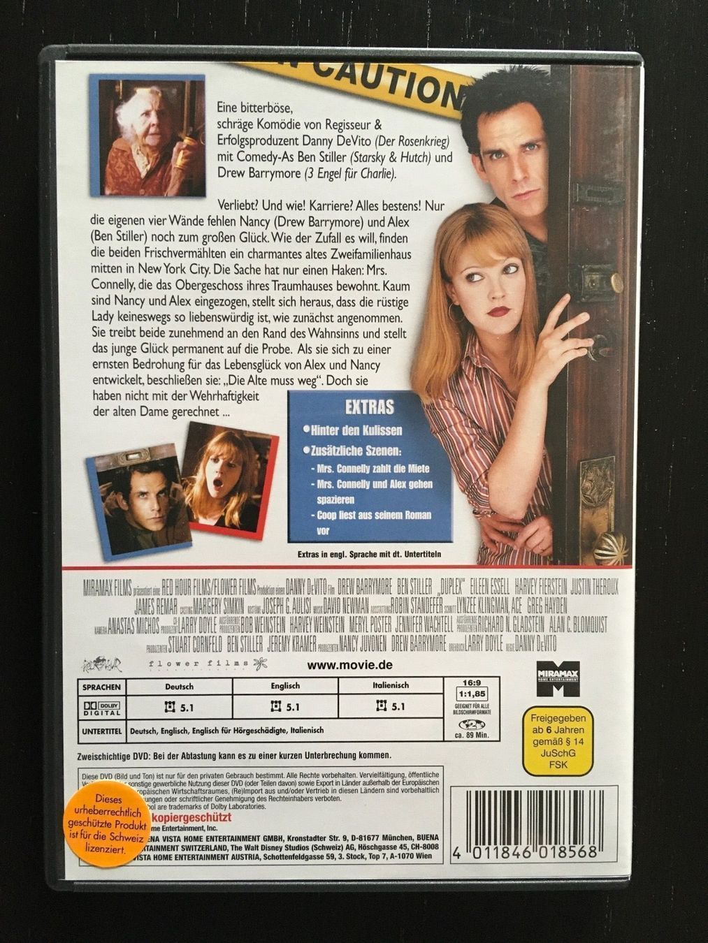 Tutti i DVDs: DVD Der AppartementSchreck – Usato da Regensdorf venduto da scheissspiel 1