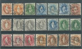 Ansammlung Stehende Helvetia unbestimmt