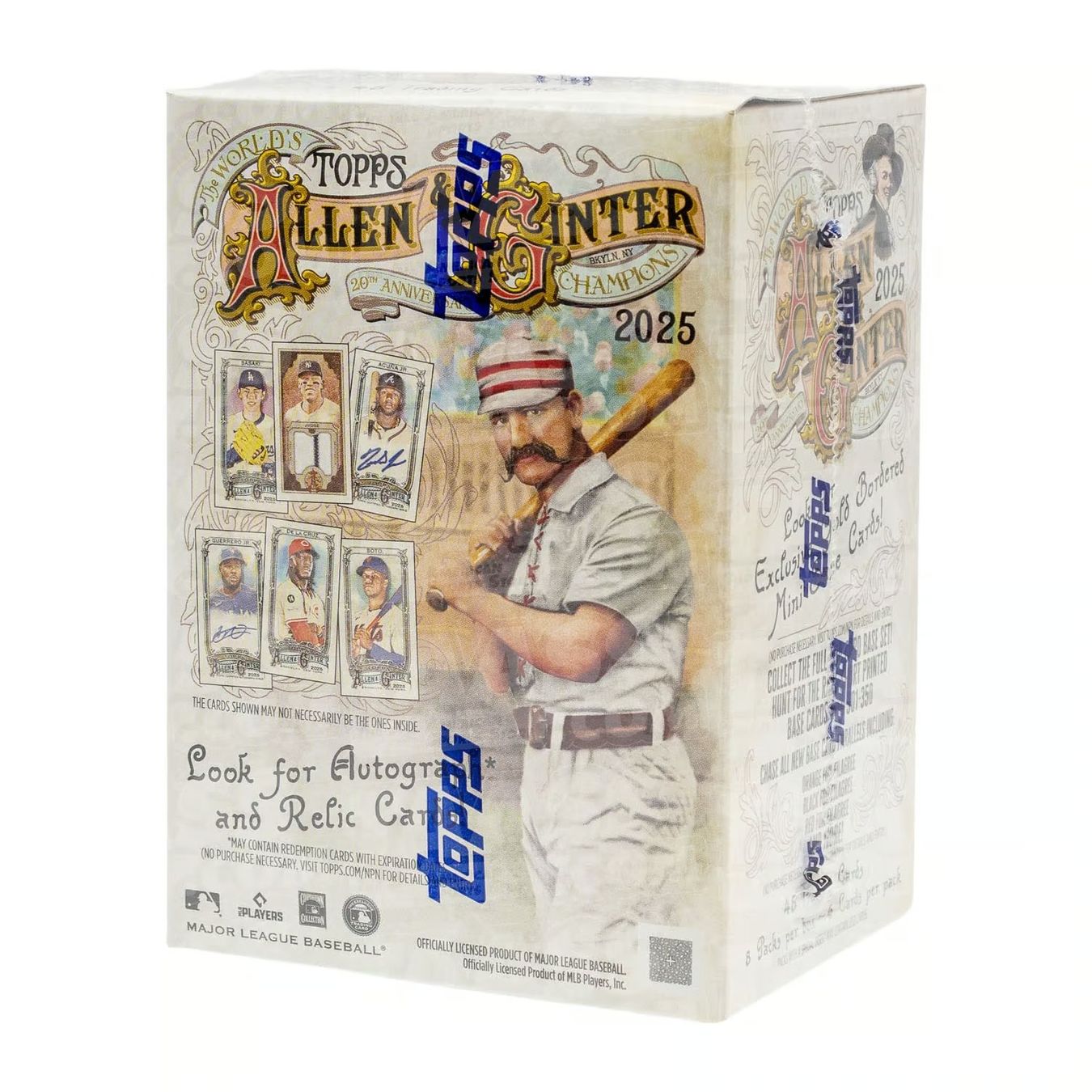 MLB Carte collezionabili: 2025 Topps Allen & Ginter Baseball MLB Blaster Box – Nuovo e nell'imballaggio originale da Magden venduto da CHSportscardsCol.