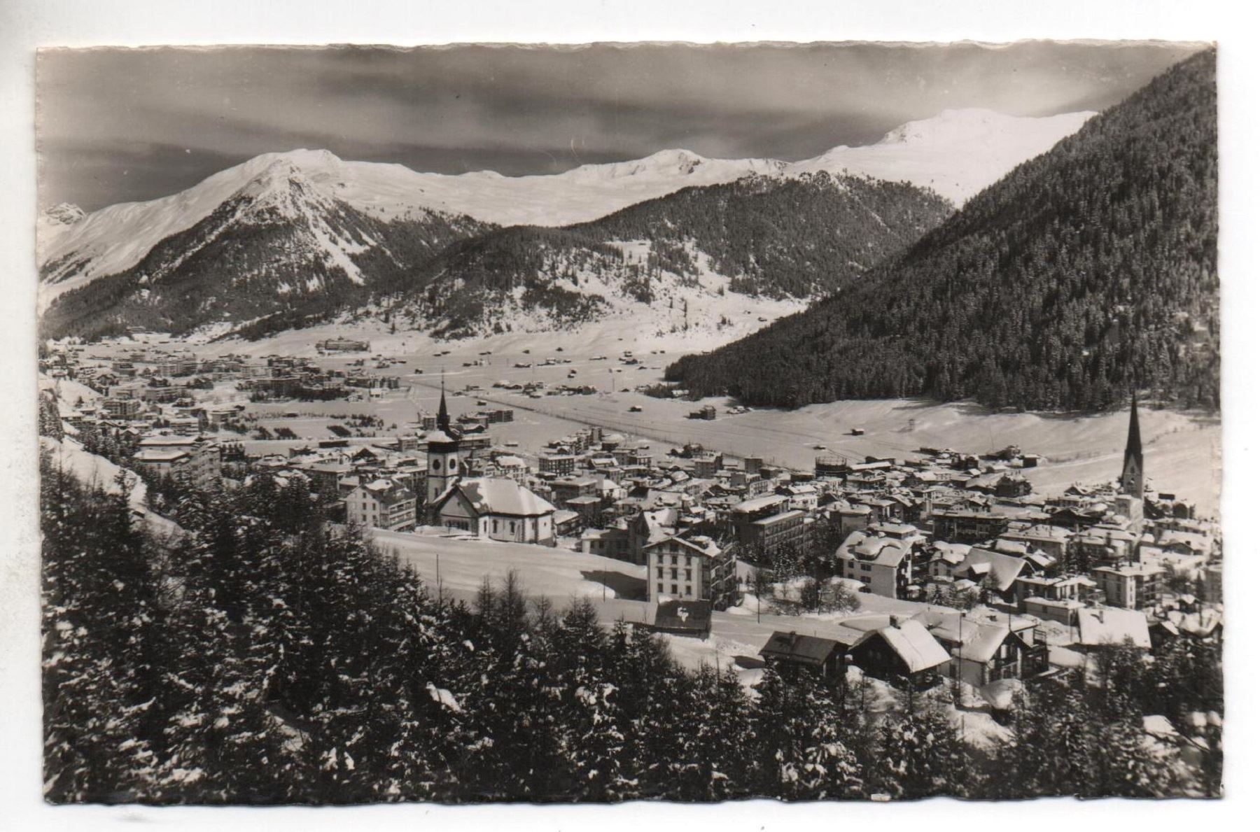 Ansichtskarten: DAVOS im Winter – Neu (gemäss Beschreibung) aus Jona von philajona