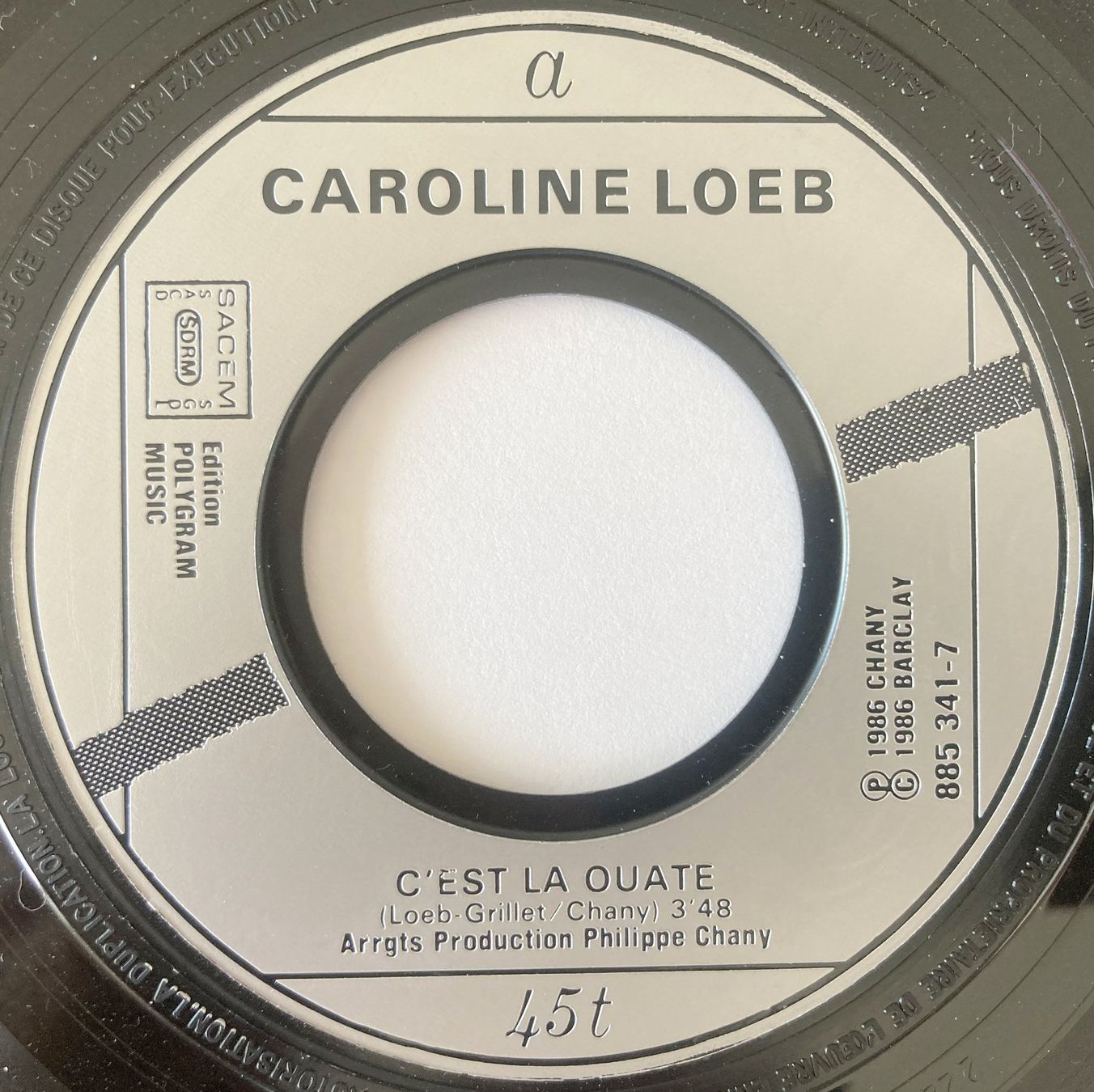 Dischi in vinile: CAROLINE LOEB - C'EST LA OUATE – Usato da Bottens venduto da hotter-than-hell 2