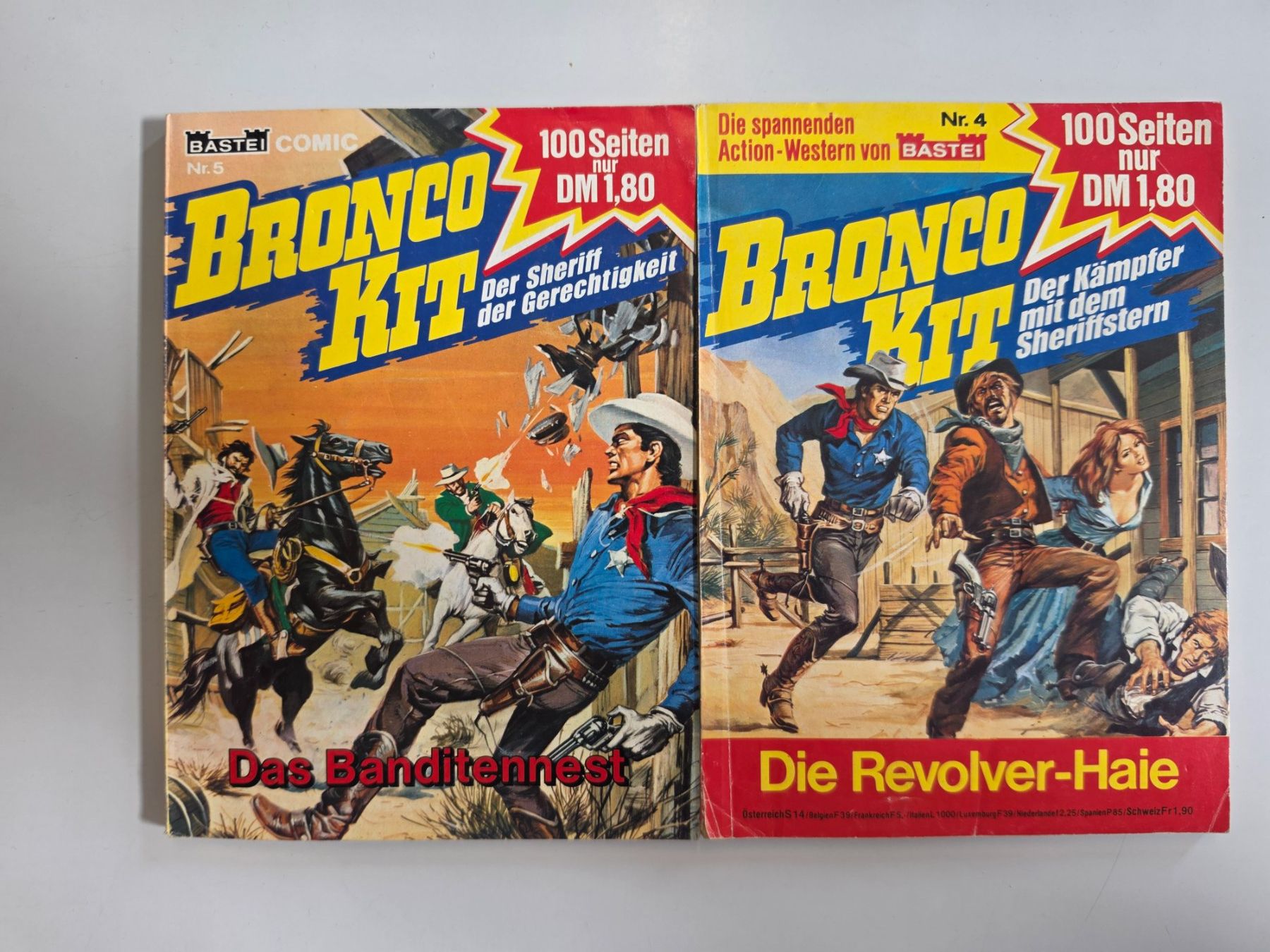 BD: Bronco Kit #4+5, Bastei, Z2 – D'occasion à Winterthur par Bratwurstbrater