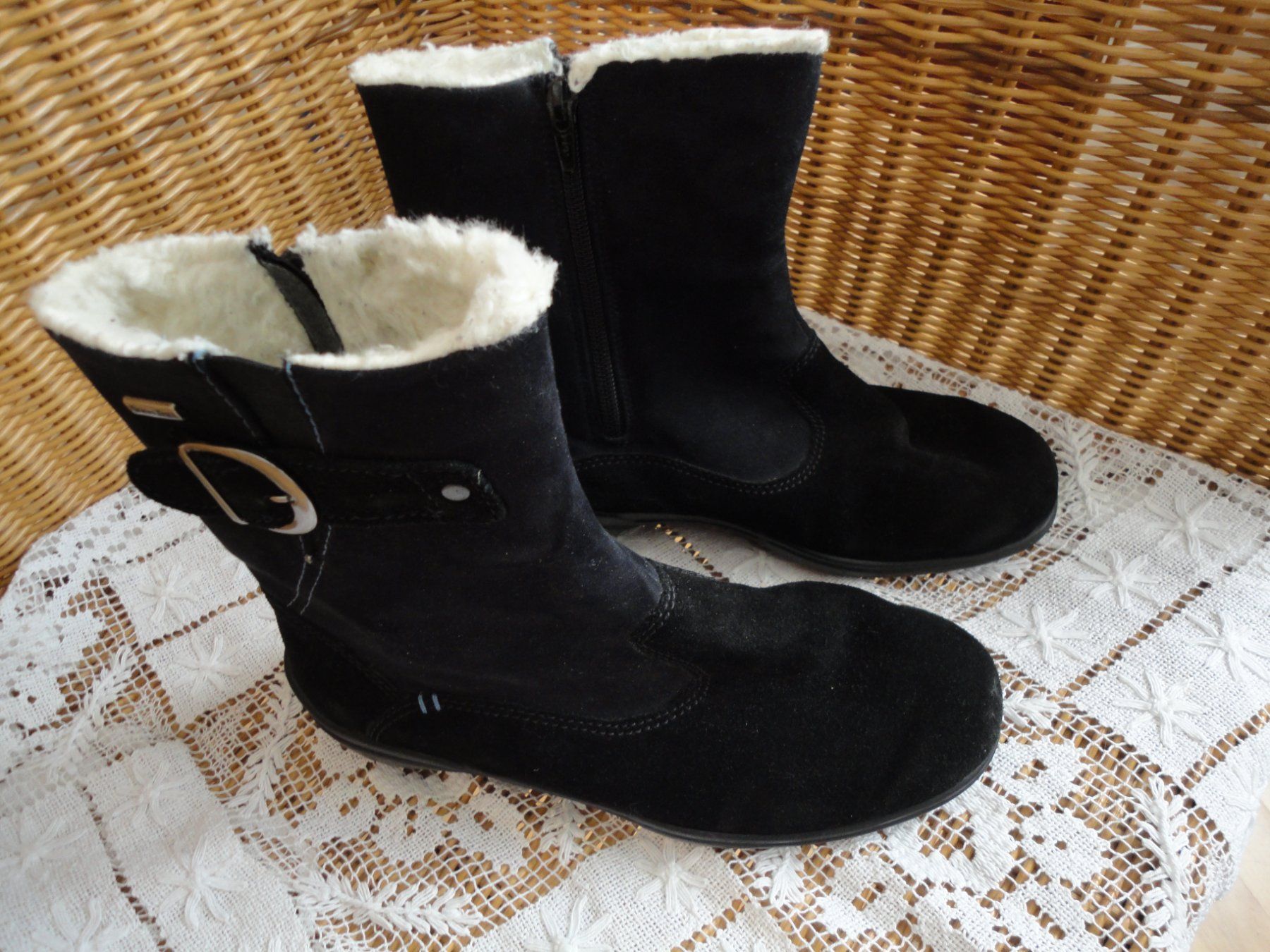 Chaussures femmes: Winter Stiefelete Rhode Gr 36,5 / 3 1/2 VERSAND – Neuf (Voir description) à Strengelbach par Traumgarten 1