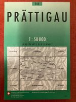 Landkarte PRÄTTIGAU 1:50’000