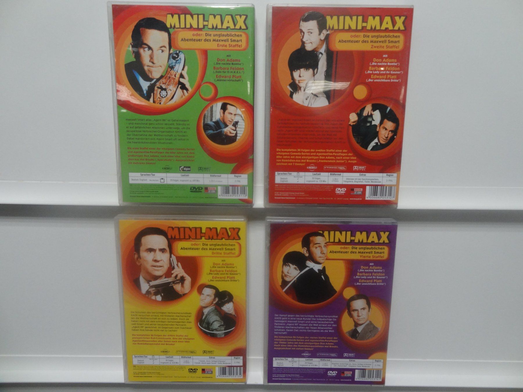 Tutti i DVDs: Mini-Max, Komplett,Staffel 1-4,DVD Box, – Usato da luzern venduto da musicandart 1