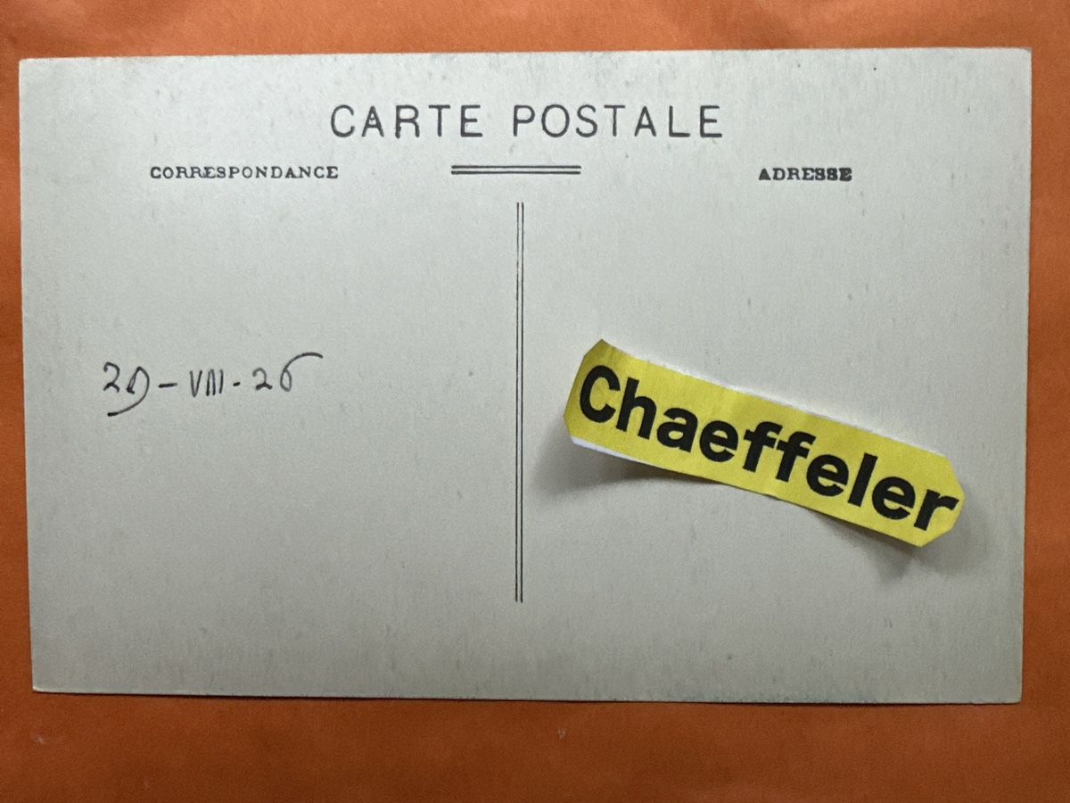 Ansichtskarten: Alte Ansichtskarte Tignes La Cascade du Dard, ungebraucht – Gebraucht aus Zürich von Chaeffeler 1