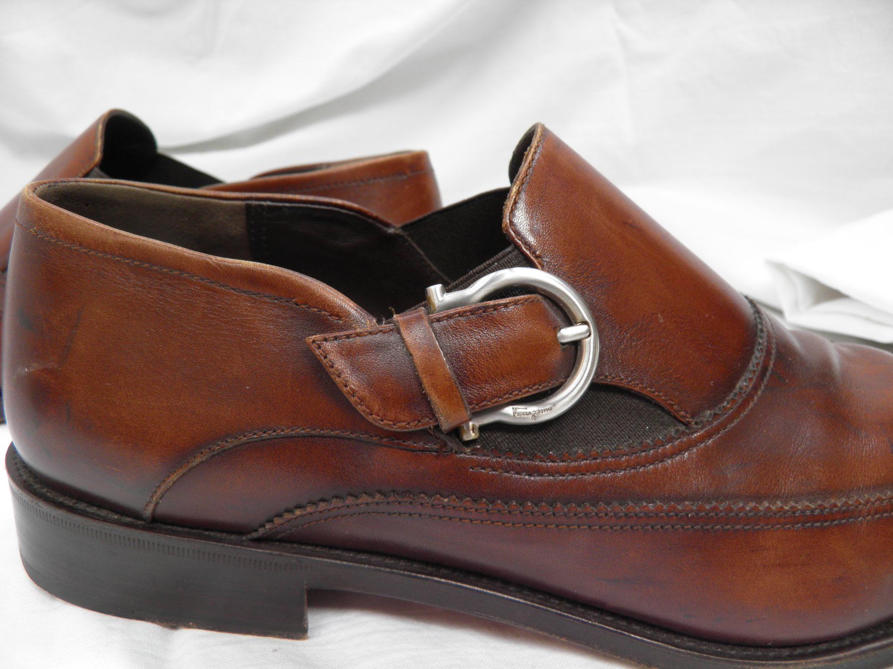 Salvatore Ferragamo Scarpe da uomo: Herren Halbschuhe FERRAGAMO, Gr. 10.5 – Usato da Rüti ZH venduto da corvus-corvus 6
