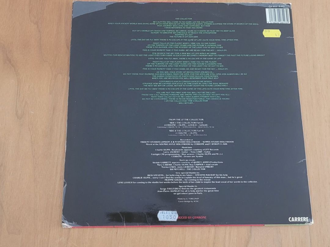 Dischi in vinile: Maxi Cerrone – Usato da Martigny venduto da MZ-67 1