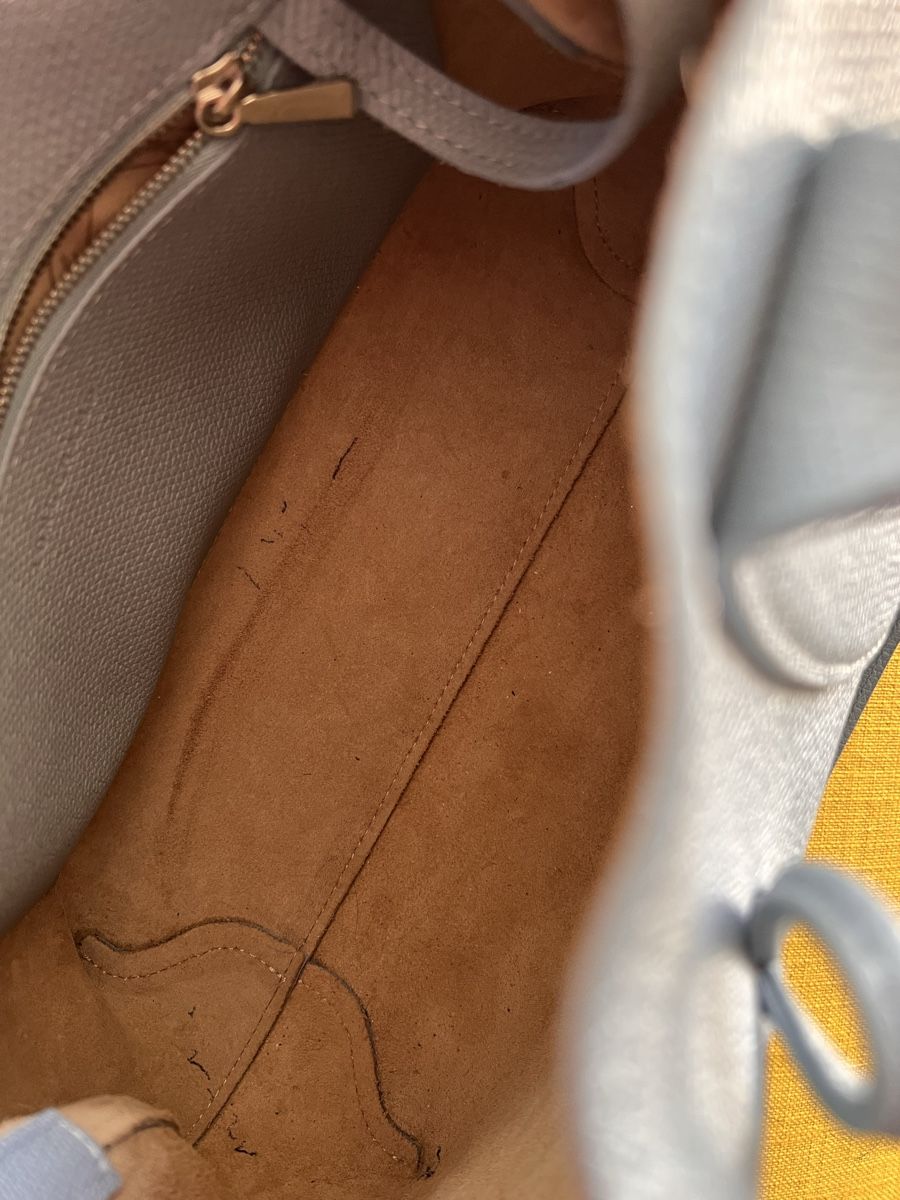 Longchamp Taschen für Damen: Handtasche Longchamp, hellblau Leder – Gebraucht aus Solothurn von Brini06 7
