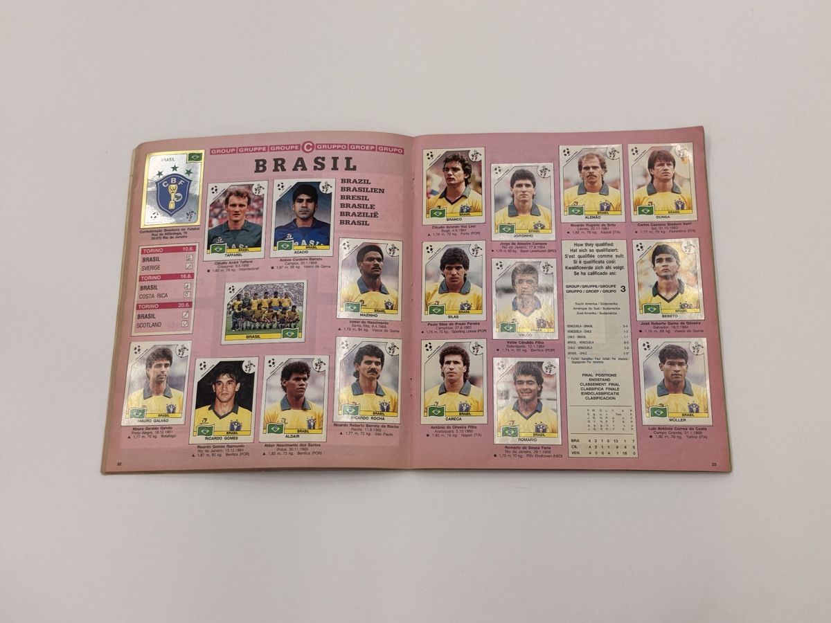Panini Album: Album Panini Italia 90 -Complet - – Usato da Genève venduto da vintageMC 7