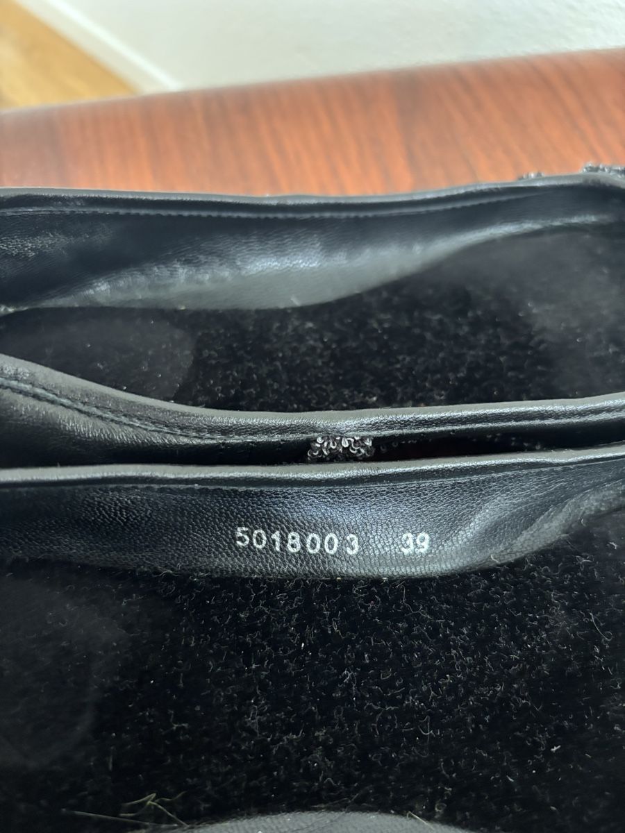Escada Scarpe da donna: Escada schwarze Ballerinas Gr. 39  – Usato da Wangen ZH venduto da tel_gxb5 4