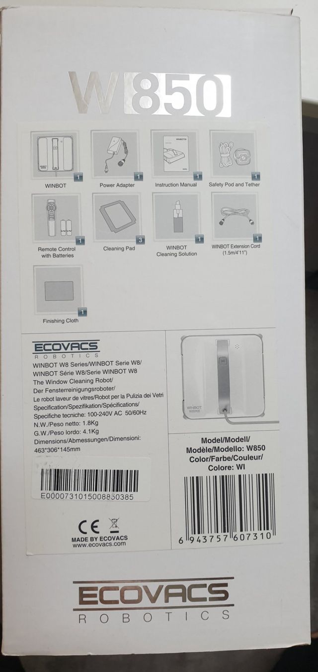 Ecovacs Sonstiges für Haushalt & Wohnen: Ecovacs Winbot W850 – Gebraucht aus Zollikofen von octoquadro 5