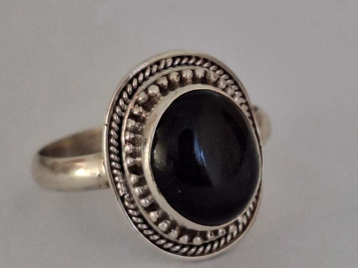 Ringe: Onyx Silberring 925 – Gebraucht aus Kerzers von ExpressoTerreno