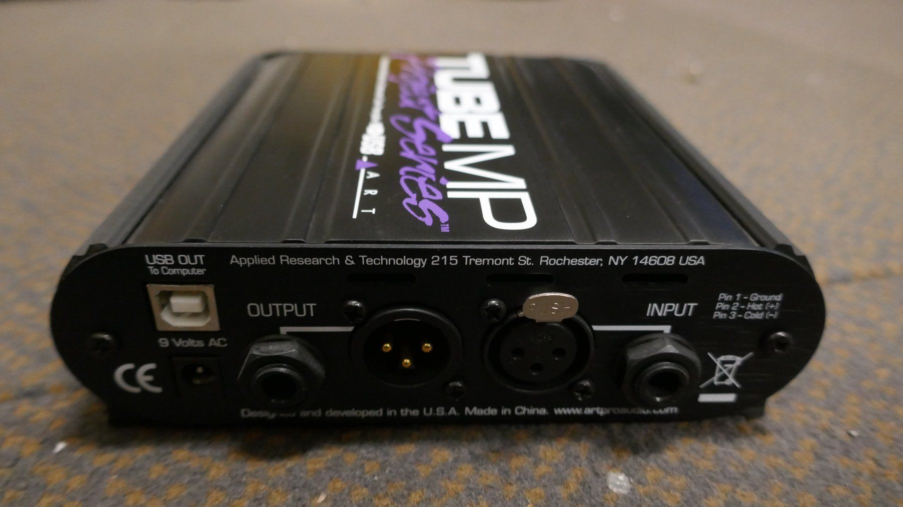 Art Amplificatori: ART Tube MP USB Mic Amplifier – Nuovo e nell'imballaggio originale da Wenslingen venduto da FairlightCMI 6