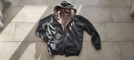 Warmer Teddy-Hoodie, Gr. L, für Herbst 🍂 Marke Rhode Island