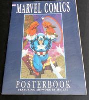 MARVEL 8 POSTER ART JIM LEE COMPLETE PUNISHER SPIDER-MAN '91