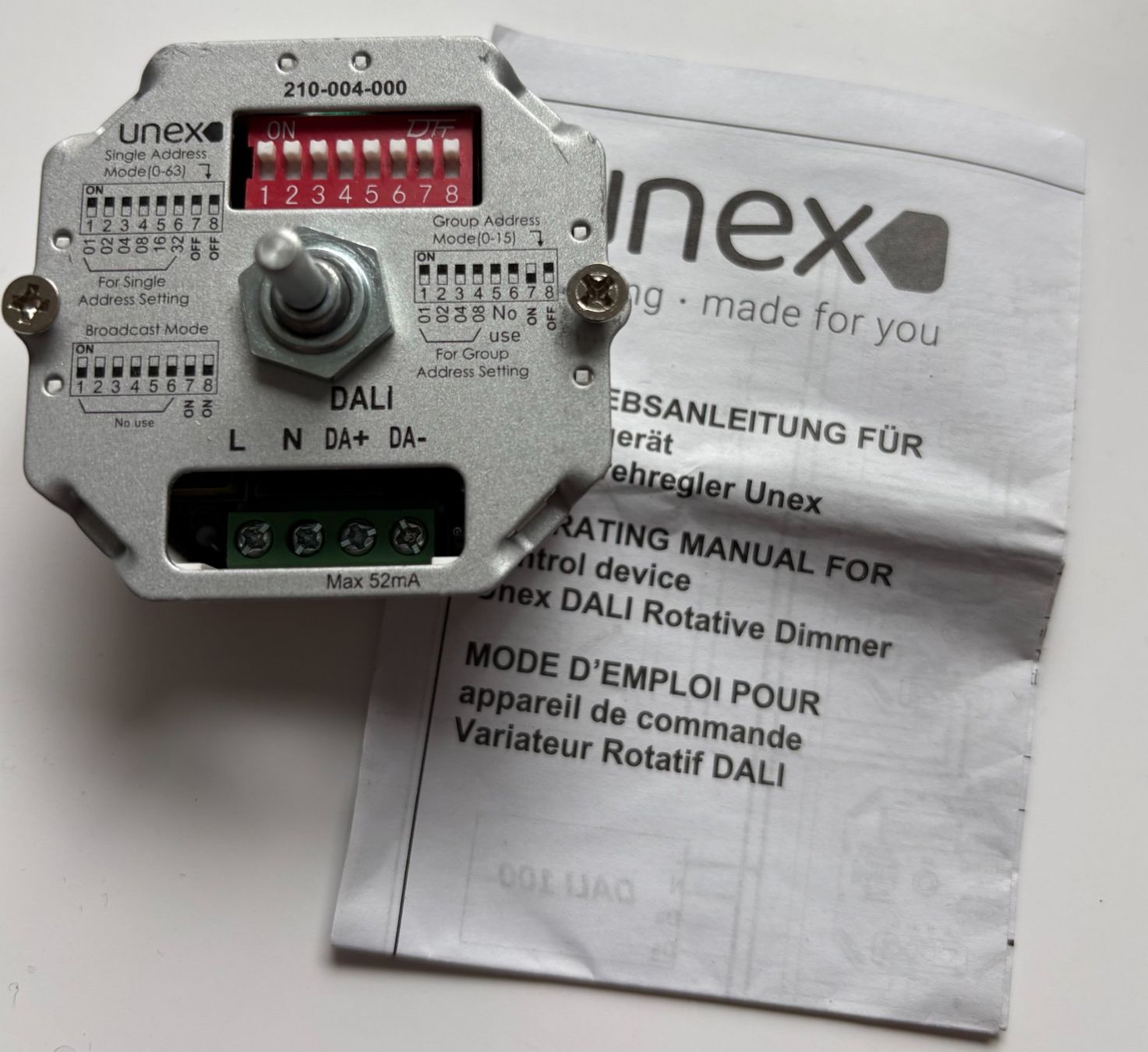 Componenti elettronici: UNEX DALI Drehgeber – Usato da Rombach venduto da Pegga 1