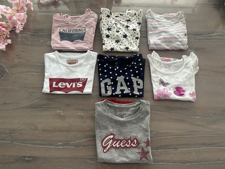 7x Marken T-Shirts Mädchen Grösse 3 Jahre ♥️💫