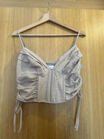 Top in Korsette Optik