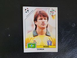 Panini Italia 90 Sticker Dunga Brasilien Rarität top!