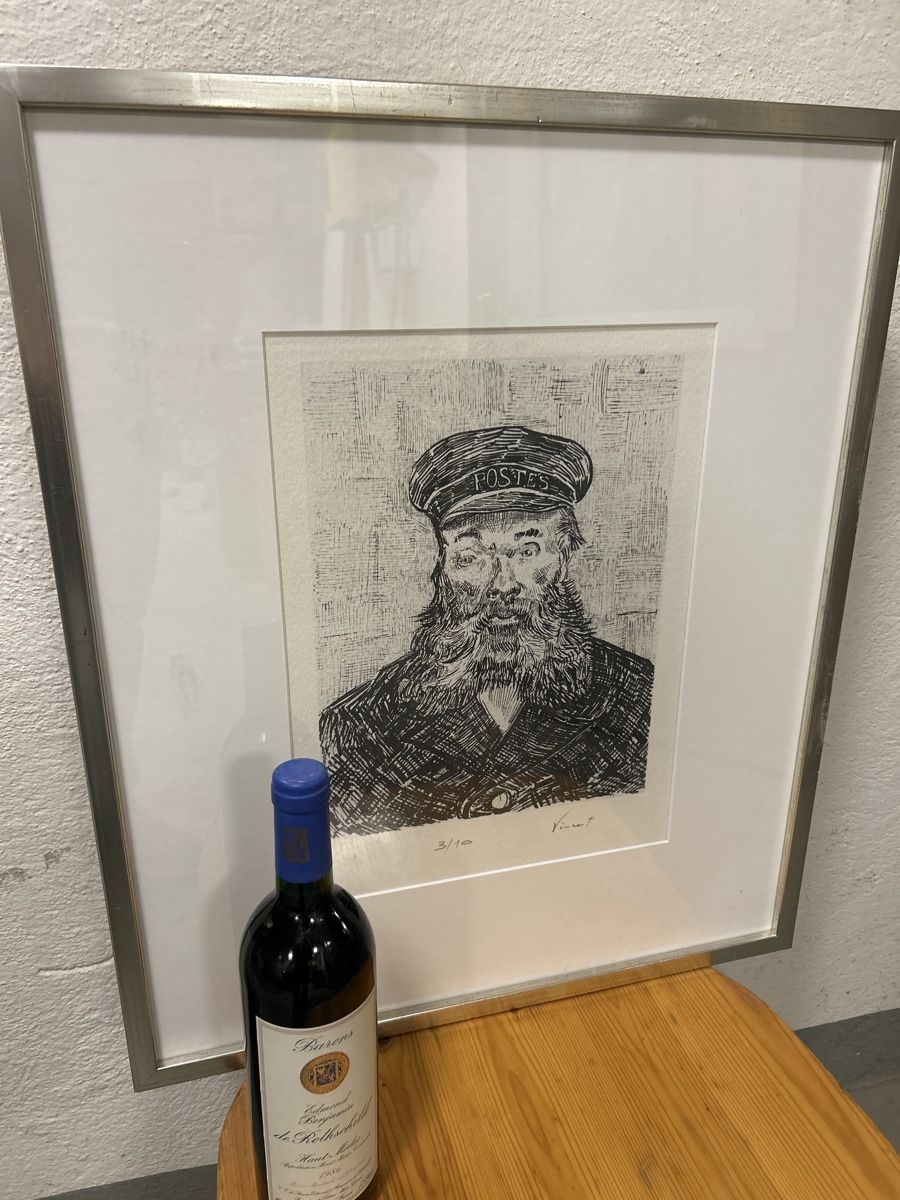 Grafica & Litografie: Van Gogh: "Postbote Roulin" - Exklusive Limited Edition! – Usato da Glarus venduto da KunstWerkEr-LS87 3