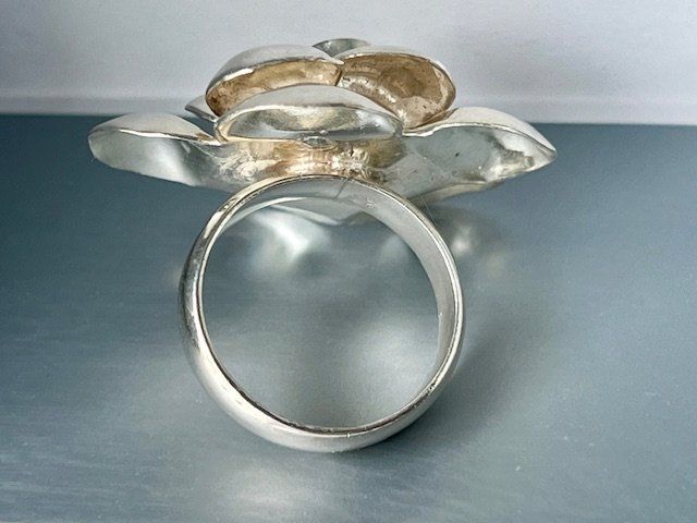 Anelli: EXCLUSIVE BRILLIANT STERLING SILVER RING. – Usato da Basel venduto da MarhiAliss68 5