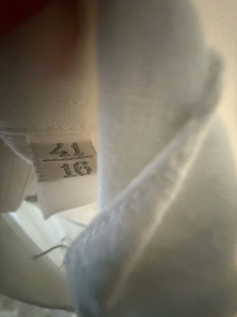 Camicie: Camicia GREY DANIELLE ALESSANDRINI bianca taglia 41/16 coton – Usato da Lugano venduto da can_xdd8 5