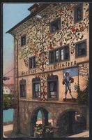 AK Luzern, Gasthaus zu Pfistern, 1931