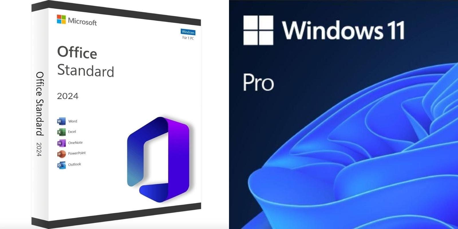 Microsoft Applications: Microsoft Windows 11 Professional & Office 2024 Standard – D'occasion à Olten par Esddigital