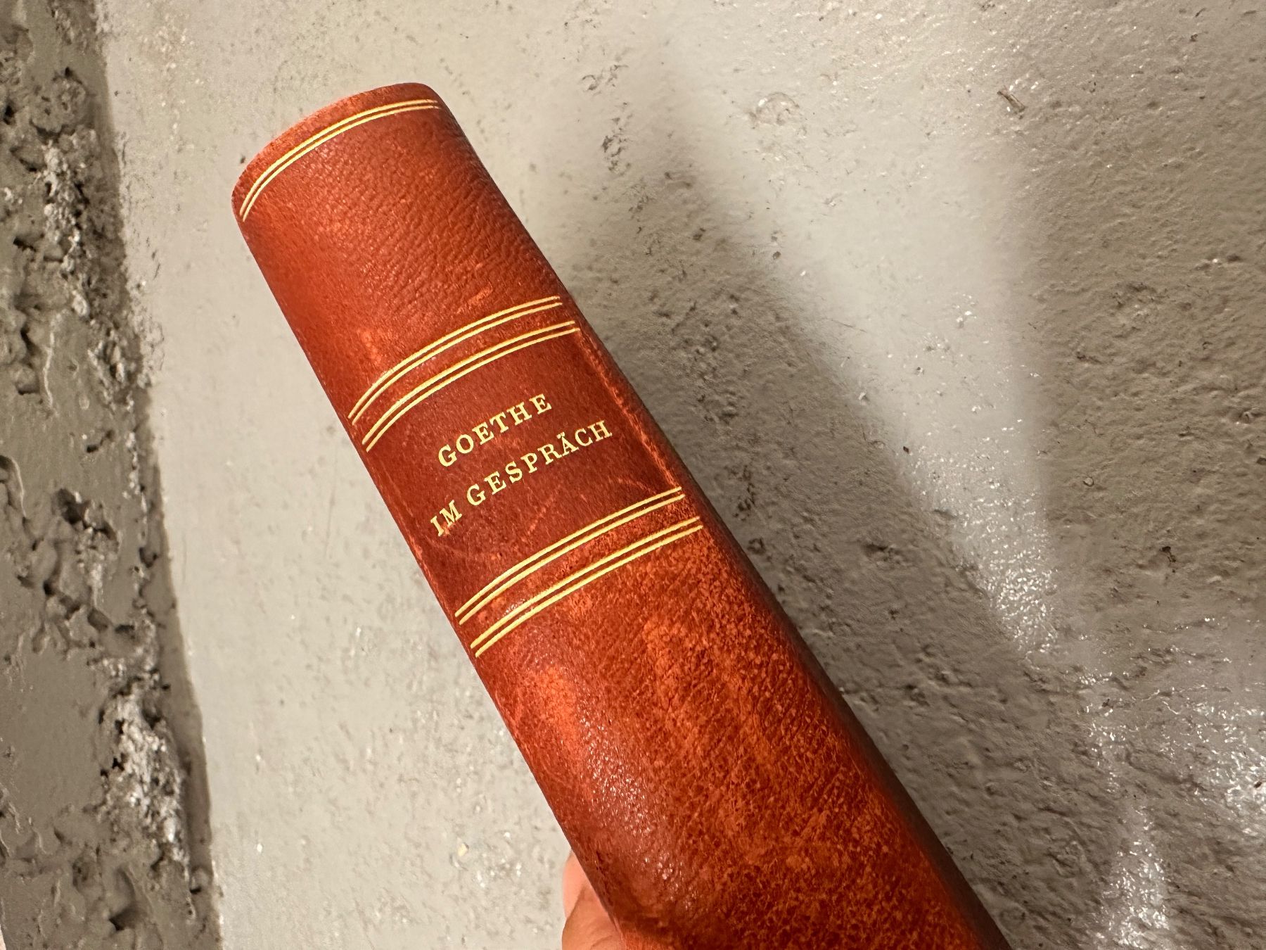 Livres: Goethe im Gespräch – D'occasion à Vaduz par valeole 1