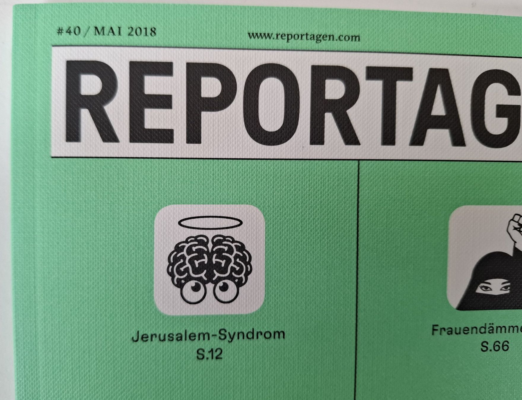 Zeitschriften & Magazine: REPORTAGEN NR. 40 Mai 2018 – Gebraucht aus Wil SG von Restwert_Wil 1