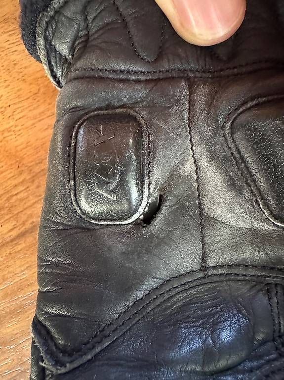 Altri accessori da uomo: Knox Leder-Motorradhandschuhe  Grösse 3XL – Usato da Birr venduto da Dida110 3