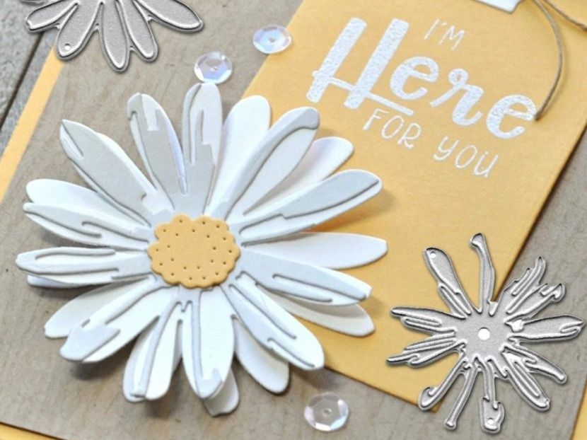 Sciablone: Stanzschablone Nr.786, Blume (Sizzix geeignet) – Nuovo e nell'imballaggio originale da Gretzenbach venduto da Fliegepilz56 1