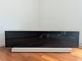 Modernes TV Möbel/Lowboard, guter Zustand, schwarz/weiss