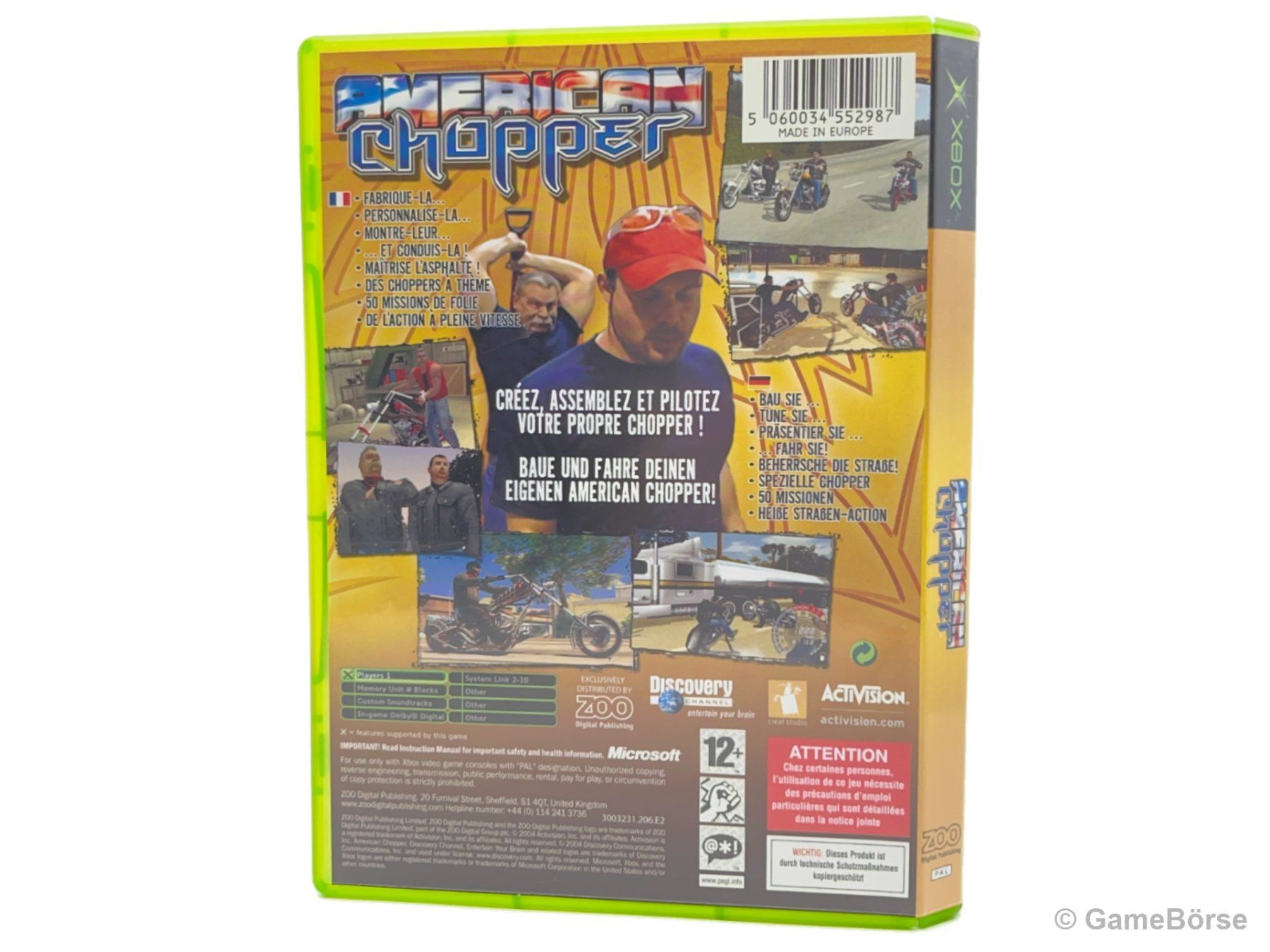 Microsoft Spiele: Xbox American Chopper – Gebraucht aus Stettfurt von GameBoerse 1
