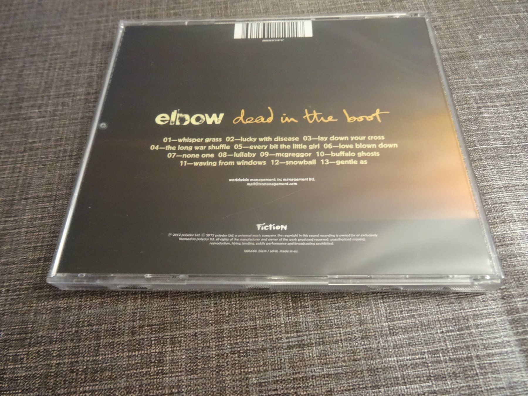 CDs: Elbow - Dead in the Boot - CD – D'occasion à Olten par Disc-Ausverkauf 1