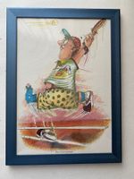 Tennis Karikatur by Steffen Köpf "DER ÜBERKOPF"